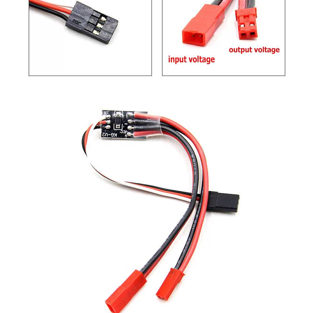 Drone Battery Adapter - مفتاح إلكتروني للتحكم عن بعد بتيار