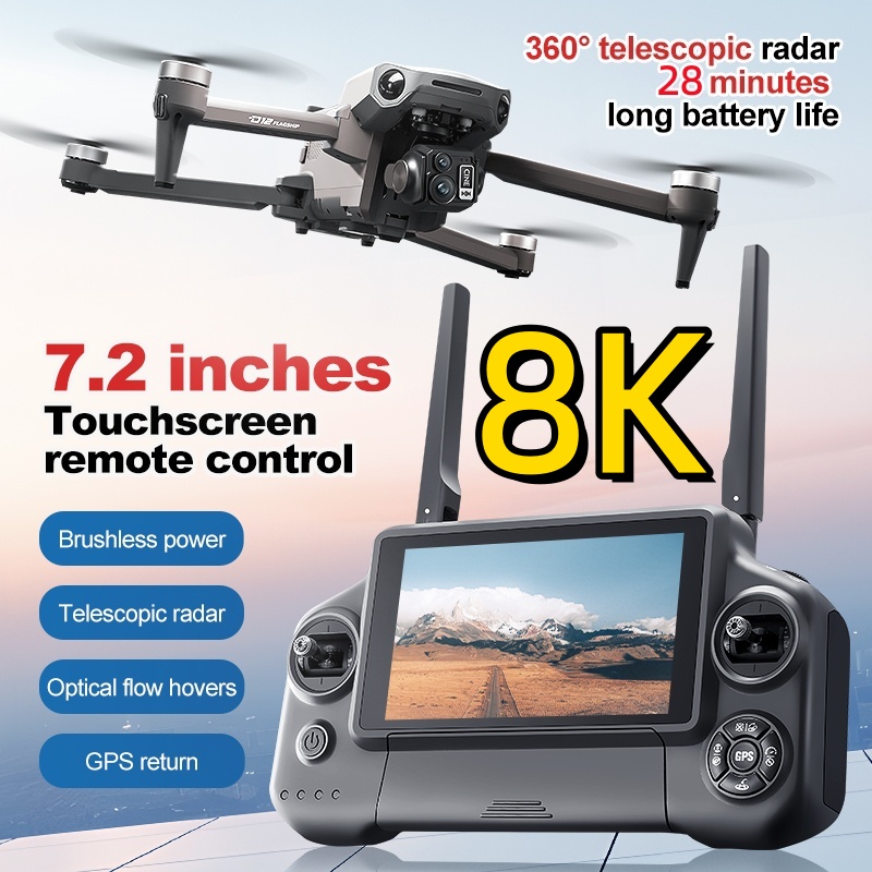 طائرة بدون طيار رباعية المحاور - مراجعة Drone Controller Screen وسعره