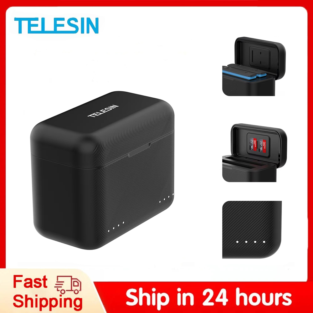 TELESIN ل Insta360 X3 X4 شاحن  - مراجعة Drone Charging Hub وسعره