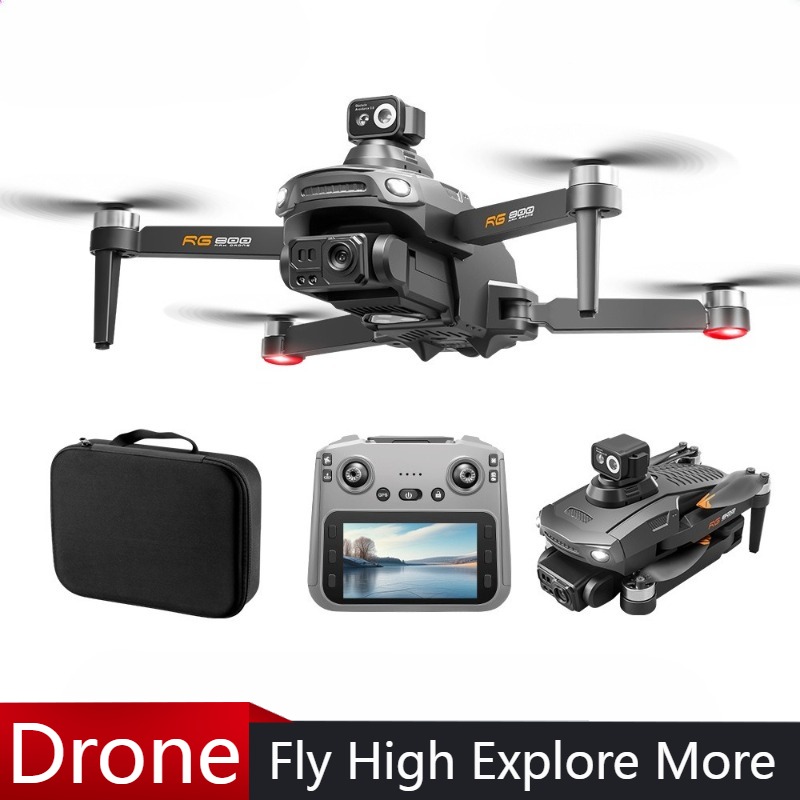 طائرة بدون طيار RG800 MAX جديد - مراجعة Drone Controller Screen وسعره