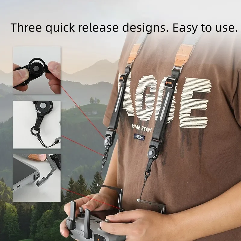 حزام رقبة ذاتي التوازن لجهاز ا - مراجعة Drone Neck Strap وسعره