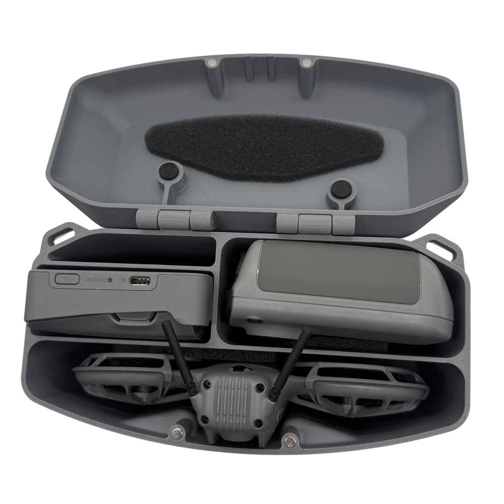 صندوق مطبوع ثلاثي الأبعاد لـ D - مراجعة Drone Controller Hood وسعره