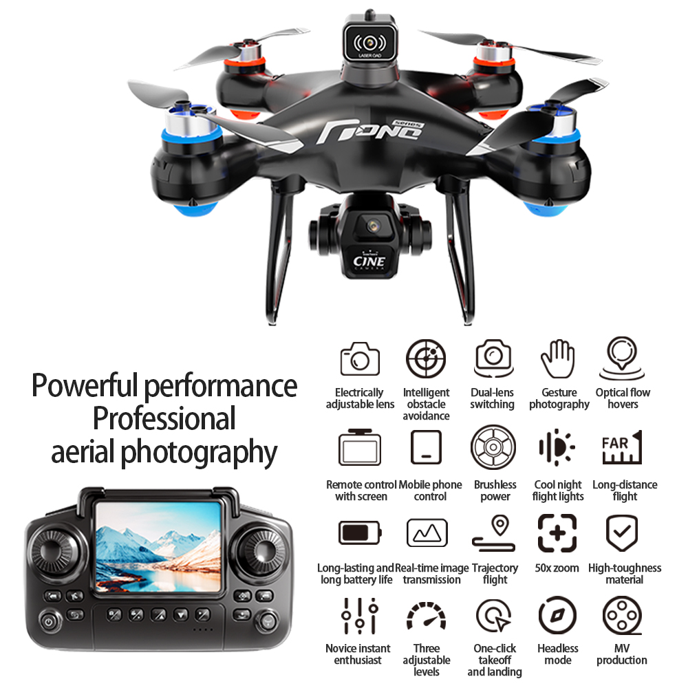 E55 الهواء التحكم في الشاشة ال - مراجعة Drone Controller Screen وسعره